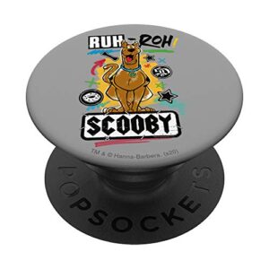 scooby-doo ruh-roh meddle popsockets swappable popgrip