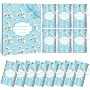 sachets for drawers and closets, cotton scented sachets for home drawers and closets, 14 pack sachets bags home fragrance sachet