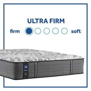 Sealy Posturepedic Plus Mattress with Surface-Guard and 9 Foundation, Tight Top 12-Inch Ultra Firm, Queen, Grey