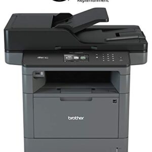 Brother Monochrome Laser Printer, Multifunction Printer, All-in-One Printer, MFC-L5900DW, Wireless Networking, Mobile Printing & Scanning, Duplex Print, Copy & Scan, (Renewed)