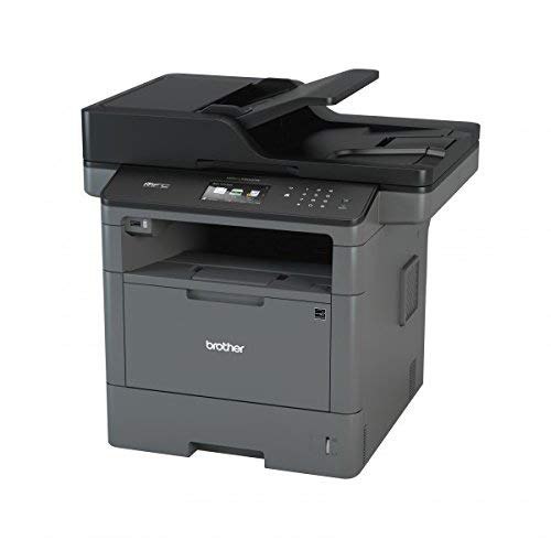 Brother Monochrome Laser Printer, Multifunction Printer, All-in-One Printer, MFC-L5900DW, Wireless Networking, Mobile Printing & Scanning, Duplex Print, Copy & Scan, (Renewed)