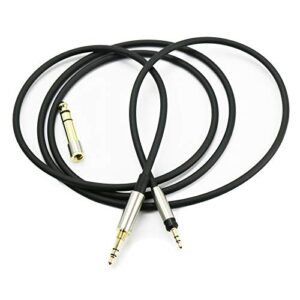 NewFantasia Replacement Audio Upgrade Cable Compatible with Audio Technica ATH-M50x, ATH-M40x, ATH-M60X, ATH-M70x Headphones 3meters/9.9feet