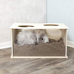 TRIXIE Burrowing Box for Rabbits, 58 x 30 x 38 cm, 3685 g