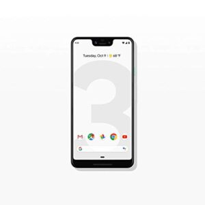 google - pixel 3 xl with 64gb memory cell phone (unlocked) - clearly white (renewed)