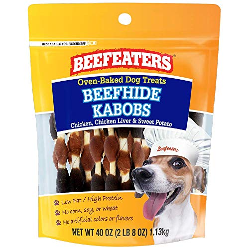 Beefeaters Beefhide Kabob Treat for Dogs | 40 oz