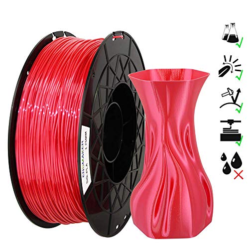 ENOMAKER 3D Printer Silk PLA Red 1.75MM Filament for Creality CR-10 V2 Ender 3, Ender Pro, Ender 5,Ender 3 Pro V2