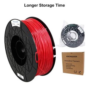 ENOMAKER 3D Printer Silk PLA Red 1.75MM Filament for Creality CR-10 V2 Ender 3, Ender Pro, Ender 5,Ender 3 Pro V2