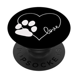love dogs cute design popsockets swappable popgrip