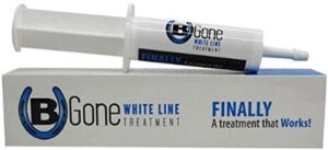 b gone easy to apply horse white line disease hoof wall 12 dose 60 cc gel tube treatment