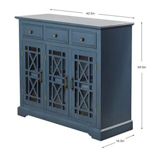 Collective Design Archer Ridge Sideboard, Navy Blue