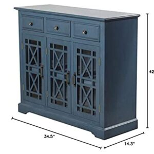 Collective Design Archer Ridge Sideboard, Navy Blue