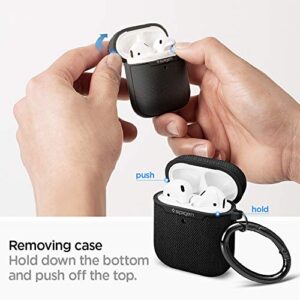 Spigen Urban Fit Designed for Apple Airpods Case Cover for Airpods 1 & 2 [LED Light Visible] - Black