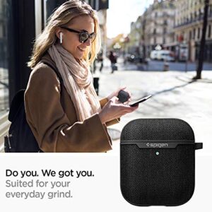 Spigen Urban Fit Designed for Apple Airpods Case Cover for Airpods 1 & 2 [LED Light Visible] - Black