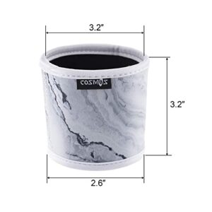 CM Reusable Coffee Sleeve Mug Sleeve Cup Sleeve Heat Resistant Neoprene Insulator Sleeve for Coffee Tea Hot Cold Beverage, 4 Pcs