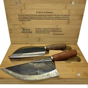 thai moon knife set