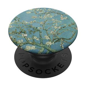 van gogh almond blossom fine art painting impressionism popsockets grip and stand for phones and tablets