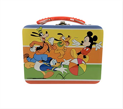 Disney 3-Pk 5.5" Tin Box Minnie Mickey Mouse & Friends Carry All