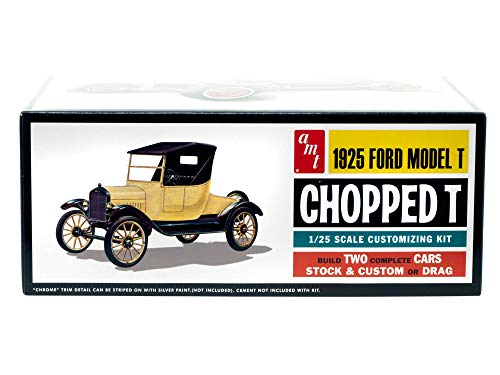 Unknown 1925 Ford T Chopped 1:25 Scale Model Kit, Neutral (AMT1167)