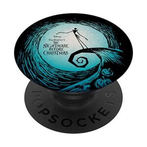 disney nightmare before christmas jack movie logo popsockets popgrip: swappable grip for phones & tablets