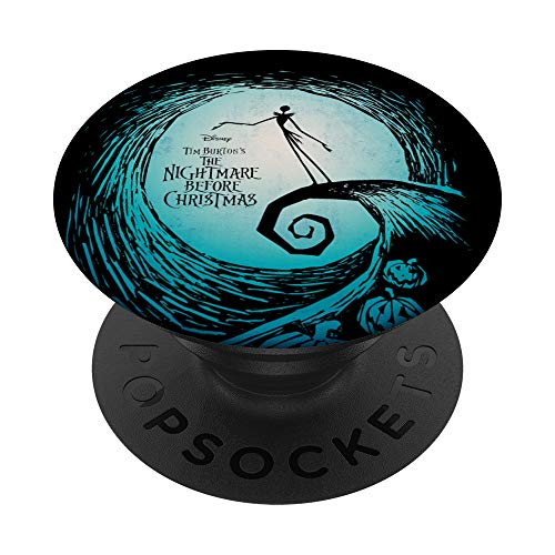 Disney Nightmare Before Christmas Jack Movie Logo PopSockets PopGrip: Swappable Grip for Phones & Tablets