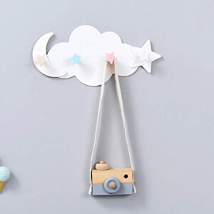 Asdf586io Cute Cloud Star Moon Wall Door Hook Bathroom Bedroom Hanger Holder Home Decor
