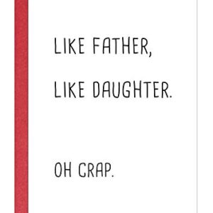 Maplelon Funny Birthday Card for Father, Joke Bday Card for Dad, Humorous Father's Day Card from Daughter…