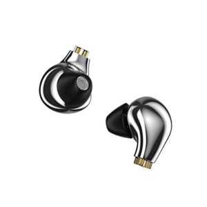 BLON BL03 in Ear Earphones,10mm Carbon Diaphragm Dynamic Drive Bass HiFi DJ in Ear Monitor, Diamond Mirror Process in Ear Headphone with 2pins Detachable Cable Wired Earphone