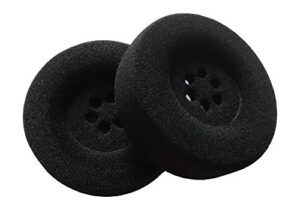 premium earpads sponge foam ear cushion repair parts for plantronics supraplus cs351 cs351n cs361n cs510 cs520 w710 w720 wo300 wo350 71781-01 wireless headset (1 pair)