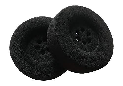 Premium Earpads Sponge Foam Ear Cushion Repair Parts for Plantronics SupraPlus CS351 CS351N CS361N CS510 CS520 W710 W720 WO300 WO350 71781-01 Wireless Headset (1 Pair)