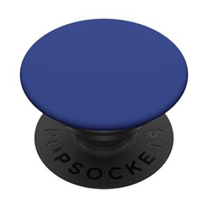 plain blue matte - simple stylish color for men or women - popsockets popgrip: swappable grip for phones & tablets