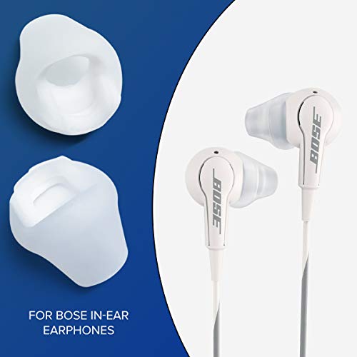 Cerepros Silicone Earbuds Replacement Tips for Bose in-Ear Earphones Small Medium Large 3 Pairs