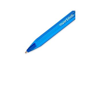 Paper Mate InkJoy 100ST Ballpoint Stick Pens, Medium Point, Blue Ink, 18 Count