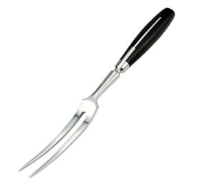 kakamono carving fork stainless-steel curved meat fork 12"
