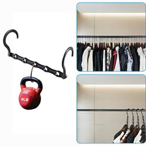 cascading hanger organizer for clothing wardrobe,closet space hanger organizer saver pack of 10 pack with sturdy plastic hanger clothes hangers organizer for heavy clothes ,trouser, jeans etc