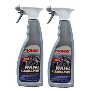 sonax new (230400) wheel cleaner plus - 2 pack