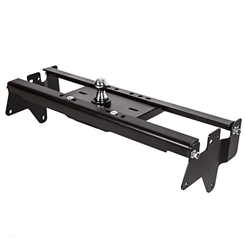 ECOTRIC Complete Underbed Gooseneck Trailer Hitch Compatible with 1999-2010 Silverado Sierra GMC 2500 HD 3500 HD