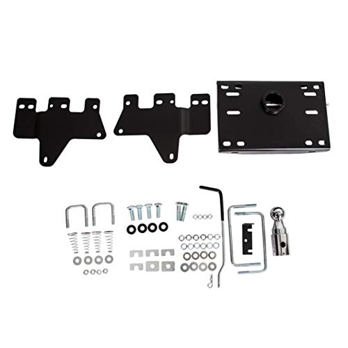 ECOTRIC Complete Underbed Gooseneck Trailer Hitch Compatible with 1999-2010 Silverado Sierra GMC 2500 HD 3500 HD