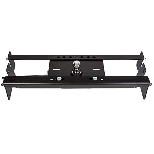 ECOTRIC Complete Underbed Gooseneck Trailer Hitch Compatible with 1999-2010 Silverado Sierra GMC 2500 HD 3500 HD