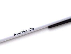 Pens 4 Pennies - Jesus Tips 20% Retractable Ballpoint Humor/Novelty/Joke Pen (10 Count)