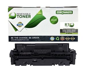 renewable toner compatible micr toner cartridge high yield replacement for canon 055h crg-055h imageclass lbp664 mf741 mf743 mf745 mf746