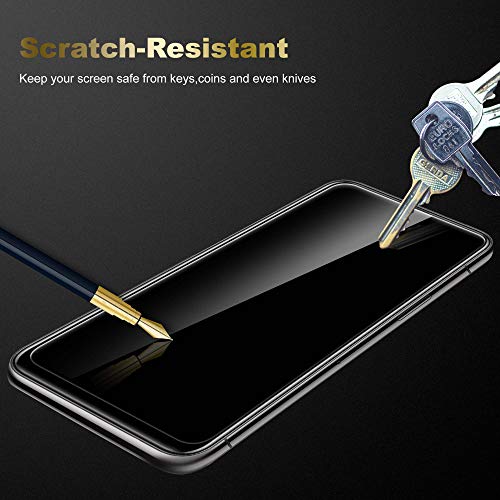 Cadorabo Tempered Glass Compatible with Honor 9 LITE in HIGH Transparency - Screen Protection 3D Touch Compatible with 9H Hardness - Bulletproof Display Saver