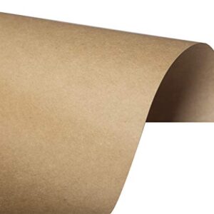 120 Pack Kraft Paper - Brown Stationery Paper- Brown Craft Paper For Arts and Craft, Drawing, D.I.Y. Projects - Letter Size Kraft Paper - Laser & Inkjet Printer Compatible - 8.5 x 11 Inches