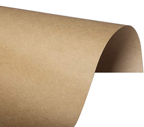 120 Pack Kraft Paper - Brown Stationery Paper- Brown Craft Paper For Arts and Craft, Drawing, D.I.Y. Projects - Letter Size Kraft Paper - Laser & Inkjet Printer Compatible - 8.5 x 11 Inches