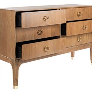 Safavieh Couture Home Lorna Rustic Oak 6-drawer Dresser