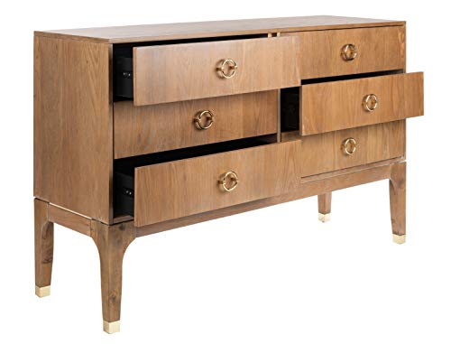 Safavieh Couture Home Lorna Rustic Oak 6-drawer Dresser