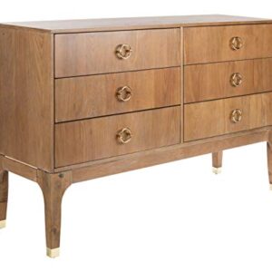 Safavieh Couture Home Lorna Rustic Oak 6-drawer Dresser