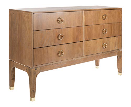 Safavieh Couture Home Lorna Rustic Oak 6-drawer Dresser