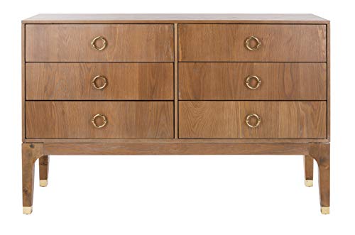 Safavieh Couture Home Lorna Rustic Oak 6-drawer Dresser