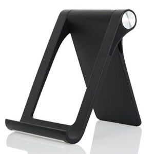 uniwit cell phone stand holder multi-angle adjustable phone desk stand tablet holder for iphone 14 13 12 11 pro max xs xr 8 plus 6 7 samsung galaxy s22 s21 s20 s10 s9 edge android smartphone