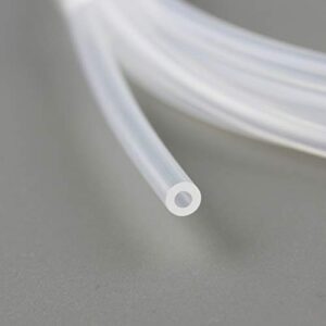 BIAOBIAO 2 Meter Teflon PFA Polyfluoroalkoxy Tube for 1.75mm Filament for 3D Printer (Clear)